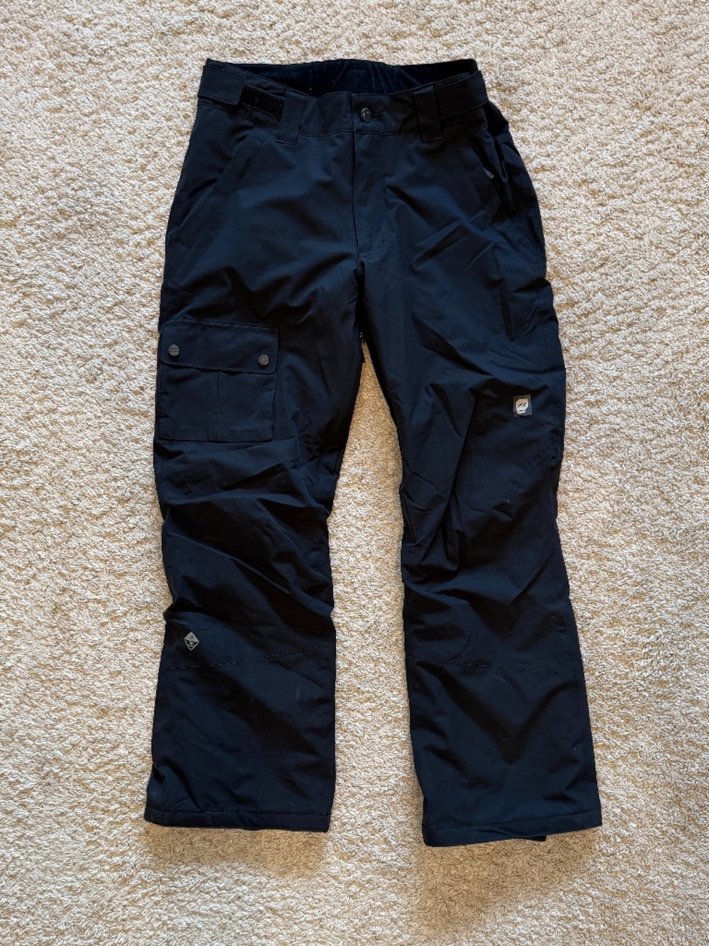 Orage Prime 20 Black Ski Snowboard Pants Cargo Snow Pants M